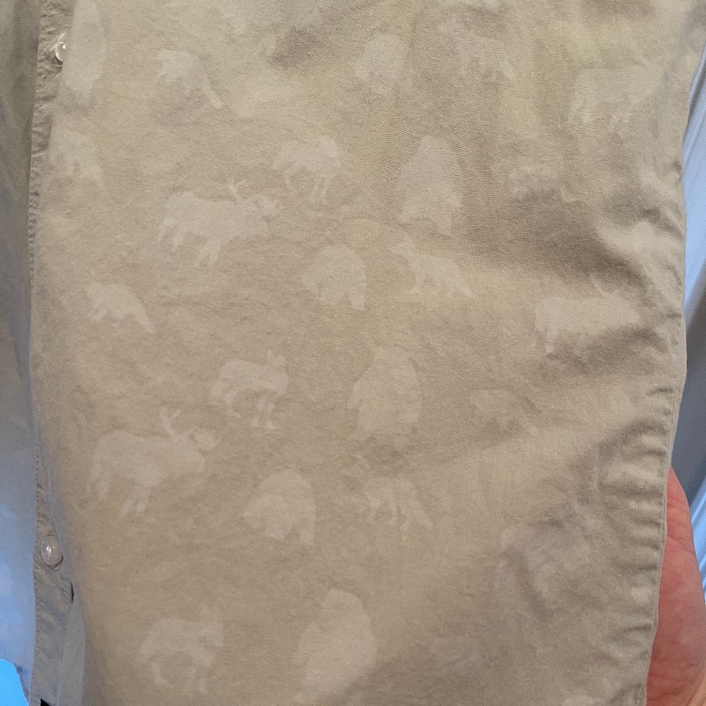 Rare + Unique - Ambsn Subtle Mammal Pattern Shirt